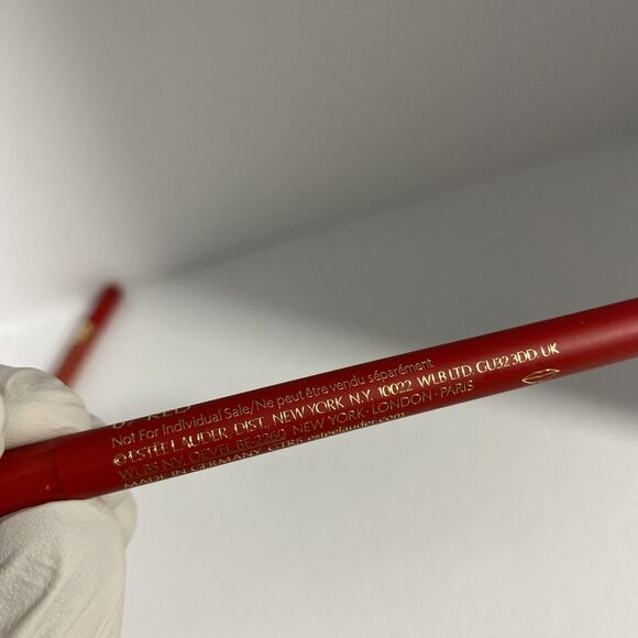 2 Estee Lauder 07 RED Double Wear Stay In Place Lip Pencil, Full Size - Picture 4 of 4